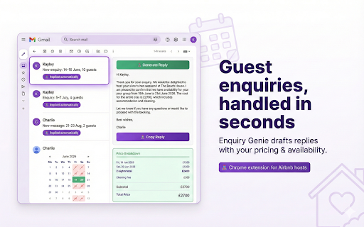 Enquiry Genie :: AI-powered Gmail Enquiry Assistant for Property Managers