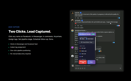 369 AI - Facebook Lead Command Center :: AI-powered Facebook lead management with smart pipelines, tagging, webhooks, and HighLevel V2 integration