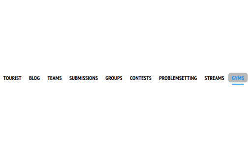 CF Gym Lens :: Adds a Gyms tab to Codeforces user profiles showing gym participation history
