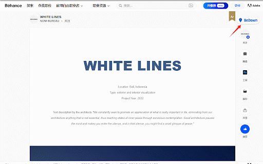 BeDown :: Behance image and video downloader. Save full-size images and videos to your computer easily.