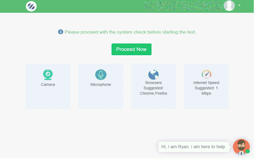 Wheebox RPaaS v3 :: Extension to proctor candidate
