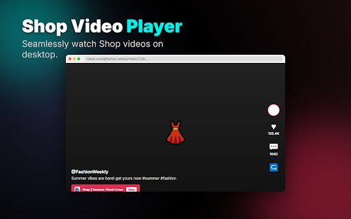 TikVid :: Watch TikTok Shop videos directly in your browser - no mobile device needed