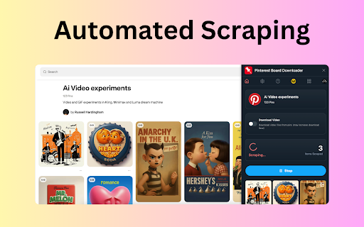 Pinterest Board Bulk Downloader :: Pinterest Board Bulk Downloader - Download full Pinterest boards, save pins, images, and photos instantly with one click