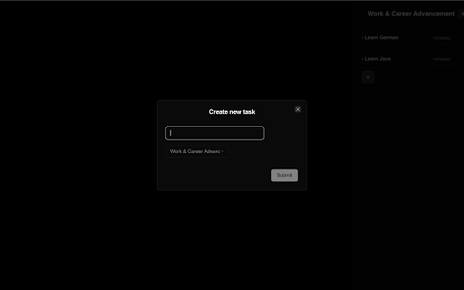 Carpe Diem :: A chrome extension to help you keep organized by adding accountability to your daily tasks.