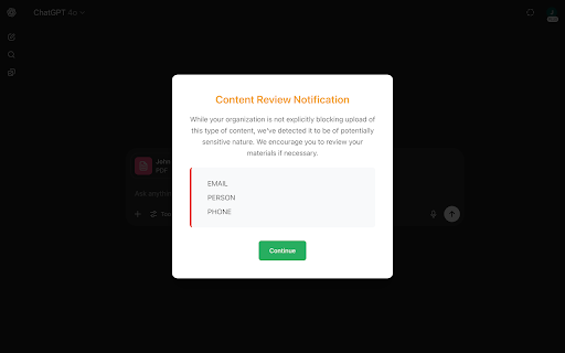 DataFence - Data Loss Prevention :: Protect sensitive data from unauthorized uploads. Monitor and block file transfers in real-time.