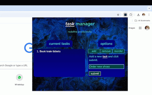 Task Manager :: An app to bolster productivity. Manage your tasks.