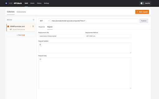 Local API Mock :: Locally modify API requests and mock API responses for development.