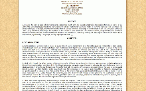 Vatican Docs Justify Text :: Justify paragraphs to a better read