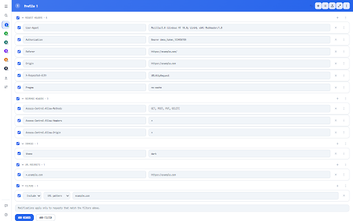 ModHeader V3 by modheader.app :: ModHeader V3 by modheader.app | Modify remove override useragent referer cookies headers for HTTP API requests
