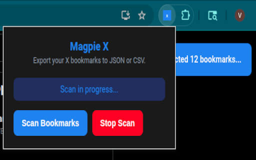 Magpie X :: Export your X (Twitter) bookmarks as a downloadable file