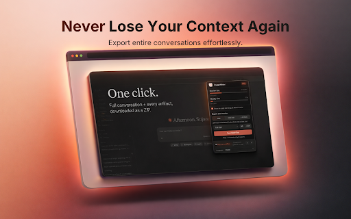 Claude Usage Meter — Limits & Chat Backup :: Track Claude usage limits in real time and export full chat history, including code artifacts, in one click. Free, Pro & Team.