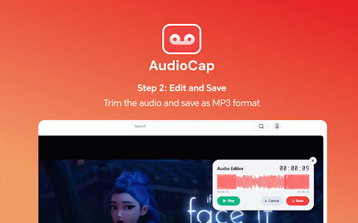 AudioCap - Web Audio Recorder & Editor :: Effortless audio recording with simple editing and MP3 export