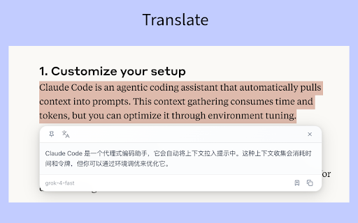 Selectly: Open-source Customizable AI Text Tools :: Highlight text to translate, polish, explain, chat — or run custom workflows. All-in-one, customizable, AI-powered tools.