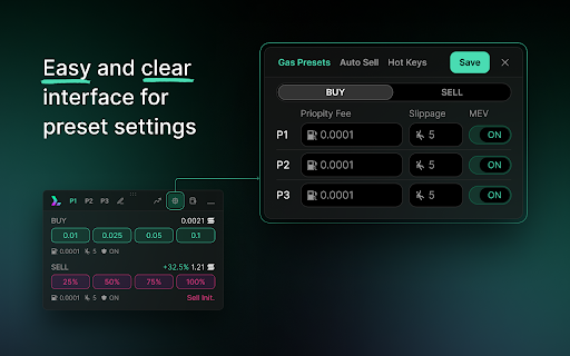 Fasol :: Instant-trade Fasol panel for gmgn.ai and axiom.trade