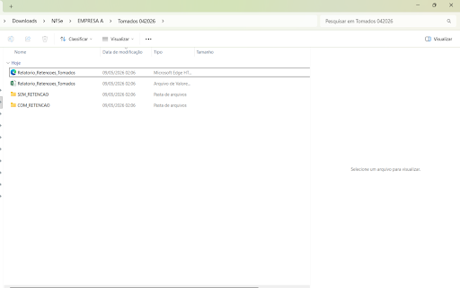 NfseCloud – Portal NFS-e :: Baixe XMLs e PDFs de NFS-e emitidas e recebidas direto do portal nfse.gov.br. Filtre por período, comprima em zip e gere relatórios.