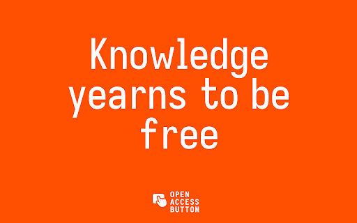Open Access Button :: Open Access Button helps you download papers
