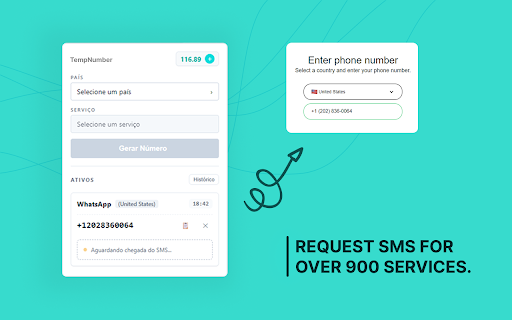 TempNumber - Virtual Number and SMS Generator :: Get temporary phone numbers and receive verification SMS from multiple countries and services.