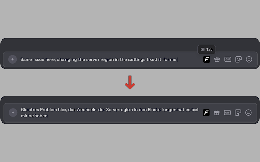 Fenly: Chat Translator & Subtitles :: Chat translator for Discord, Slack, Gmail & more + live YouTube subtitles. Translate as you type or select text. 107 languages.