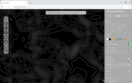 Topo Screensaver Live Wallpaper :: Topo Screensaver Live Wallpaper - Live HD video wallpaper for your Chrome new tab.