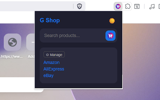 G Shop :: Search Google Shopping instantly with zero tracking. No data collection, no ads.