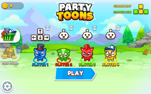 Partytoons Game - Compete in Wacky Mini-Games with Friends! :: "Join the chaotic fun of Partytoons in your browser—where laughter meets competition!"