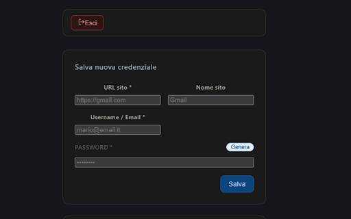 Andre Vault - Password Manager :: Salva e autocompila le tue password in modo sicuro.