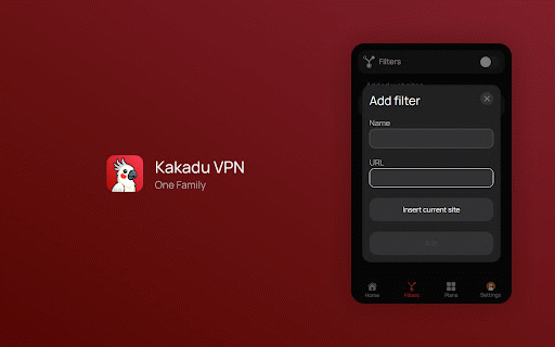 Kakadu VPN: One Family :: Access your favorite online services directly from your browser — fast, secure, and seamless.