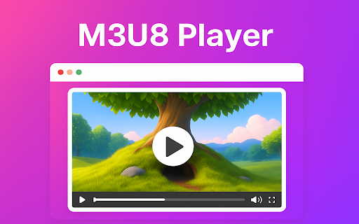 M3U8 Player :: Enjoy M3U8 Player extension for online streaming. Play m3u8 files and HLS content in your browser easily.