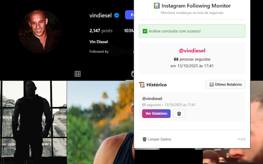 RapoSpy - IG Monitor :: Monitore mudanças em seguindo e seguidores do Instagram com sistema de assinatura