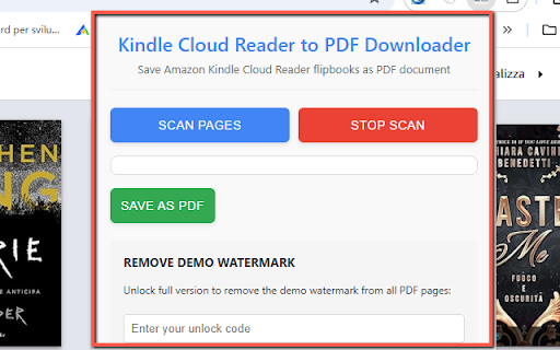 Kindle Cloud Reader to PDF Downloader :: Download and save flipbooks from kindle cloud reader as PDF