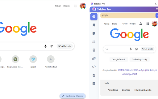 Sidebar Pro – Productivity Sidebar for Chrome :: A productivity sidebar extension for Chrome to quickly access bookmarks, tools, websites, and extensions without switching tabs.
