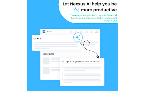 Internexxus AI Powered Profile Optimizer :: Optimize your LinkedIn profile for your next big career move with tailored recommendations.