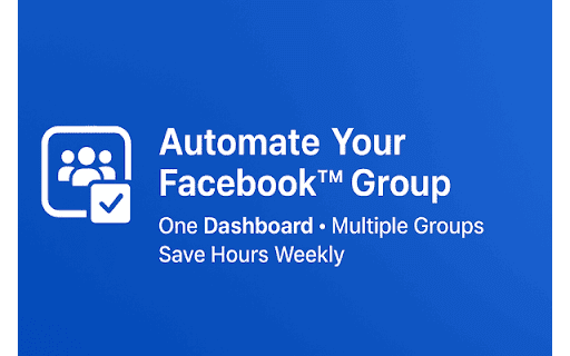 Facebook Groups Auto Poster | Post Scheduler & Automation Assistant :: Auto-post in multiple Facebook groups. Save time with automation, link sharing, and content scheduling.