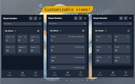 Sheets Monitor :: Monitor changes in public Google Sheets with real-time notifications