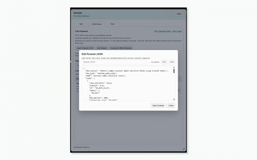 Sanitas — The Data Sanitizer :: Sanitize sensitive text locally before supported AI chats, then restore placeholders locally.