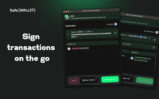 Safe Wallet Extension :: Securing Your Assets Just Got Easier.