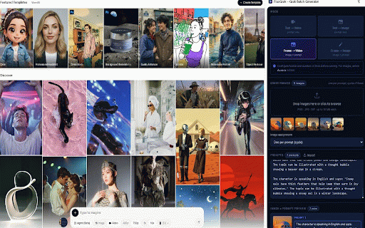 FluxGrok – Grok Batch Generator :: Automate bulk image & video generation on Grok.com. Queue prompts, attach reference images, and download everything automatically.