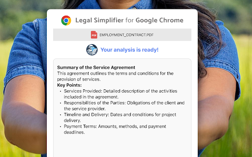 Legal Simplifier - AI Legal & Law GPT Assistant :: AI Legal Assistant & Law GPT for smart contract analysis. Transform complex legal documents into clear language using AI technology.