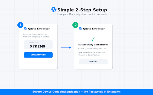DI Quoting Assistant :: Extract shipping quotes from Gmail & Outlook emails — AI parsing, rate calculation, and PDF generation.