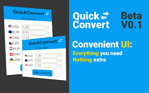 Quick Convert :: Currency converter