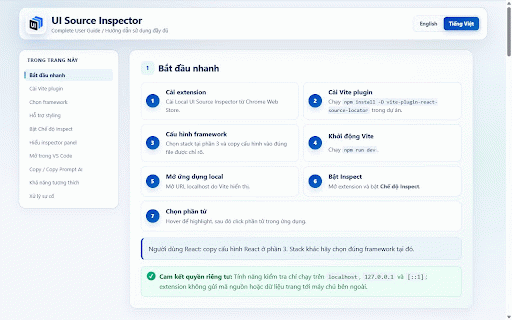 Local UI Source Inspector :: Inspect local Vite UI source, matched CSS, and JS listeners, then copy context for Codex or open files in VS Code.