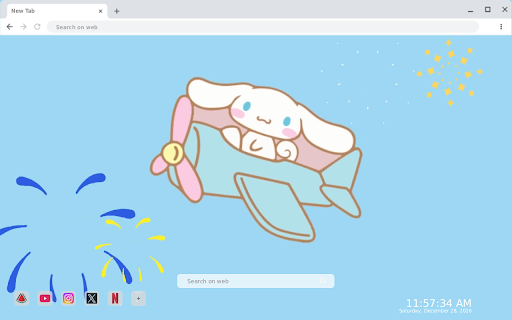 Cinnamoroll Sky Adventures Live Wallpaper :: Transform your new tab with Cinnamoroll Sky Adventures! Enjoy stunning HD live wallpapers that bring joy to every browsing sess...
