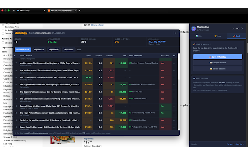 MuseSpy Live :: Analyze Amazon KDP books and niches in real time. The MuseSpy satellite.