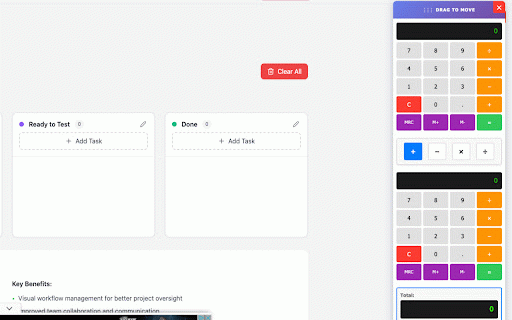 Dual Calculator :: A Chrome extension with two calculators that can combine their results