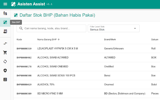 Asisten Assist :: Ekstensi asisten operasional apotek