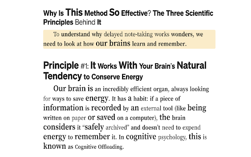 ADHD Reading :: 为注意力缺陷用户优化网页排版、字体和聚焦体验的阅读辅助工具。