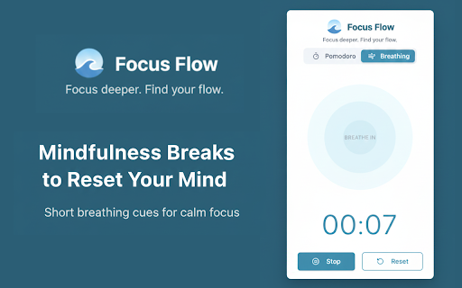 Focus Flow - Pomodoro Timer & Guided Meditation :: Pomodoro Timer with Mindful Breaks & Guided Meditation