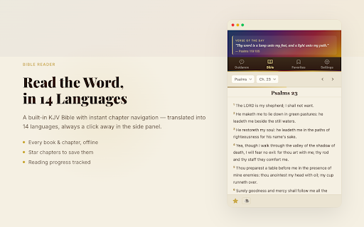 Soul Guide :: Find encouragement and guidance through Scripture. Let the Word illuminate your path.