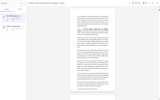Document Reader :: **Overview**
- Name: Document Reader
- Type: Chrome extension (Manifest V3)
- Purpose: Fast, privacy-friendly reader for PDFs…