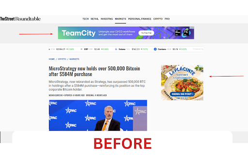 Ad Clean :: A clean, simple ad blocker with instant toggle and badge counter.